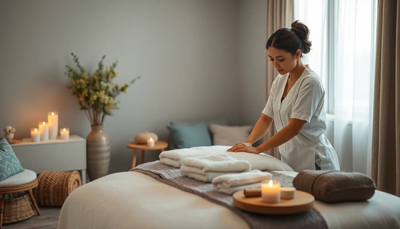 Experience quality 출장마사지 with a skilled therapist in a tranquil setting.