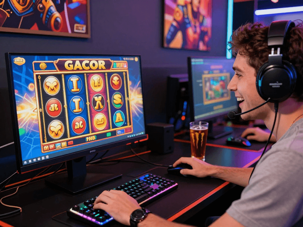 Pengalaman bermain slot gacor yang seru dengan pemain terlibat di dunia kasino online.