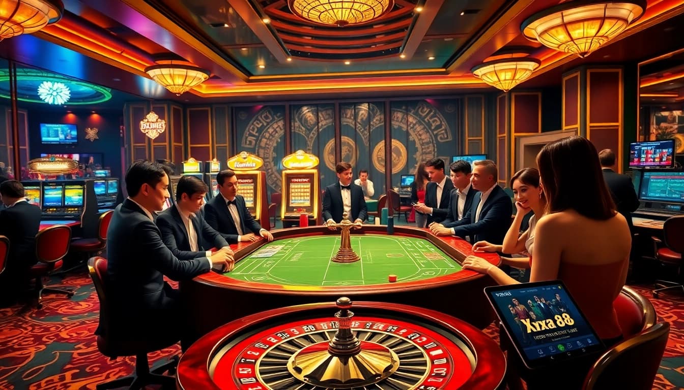 Experience the thrill of online gambling at https://xx88.se.net/ with engaging table games and vibrant slot machines.