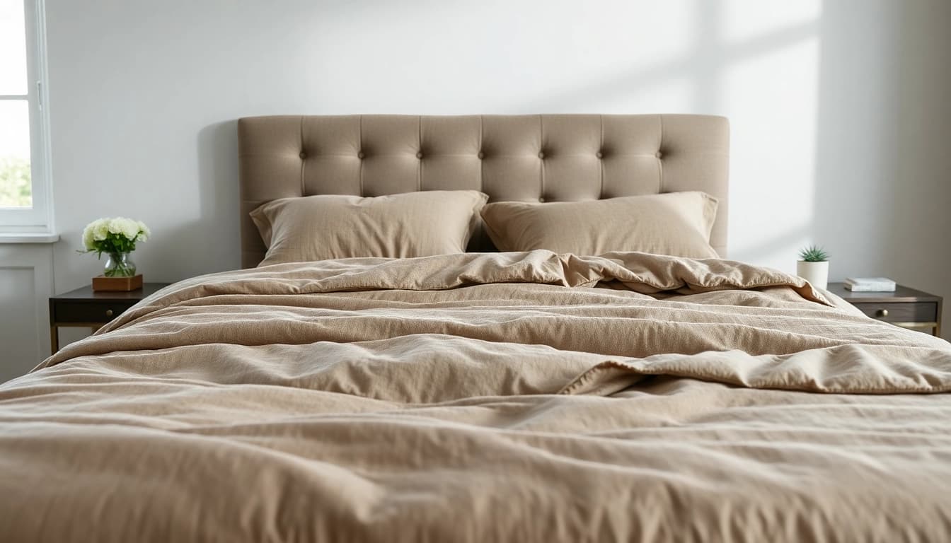 Coprimaterasso matrimoniale di alta qualità, morbido e confortevole, ideale per migliorare il sonno.