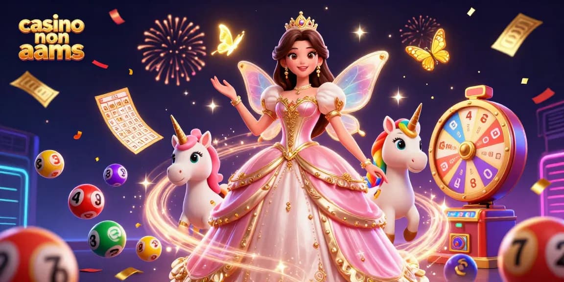 Scopri il brivido del gioco nei casino non aams con elementi di lotteria vivaci e personaggi incantevoli.