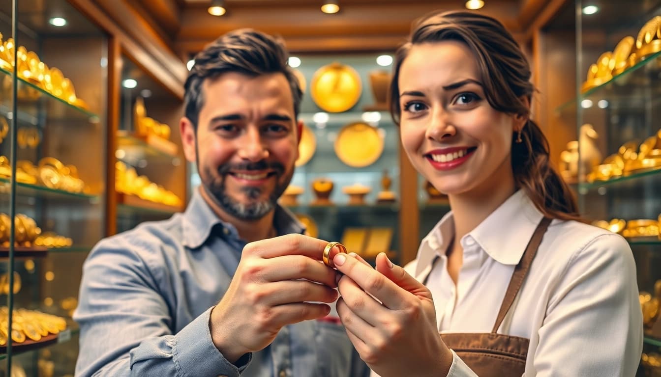Vendi il tuo oro in modo sicuro e professionale con compro oro roma