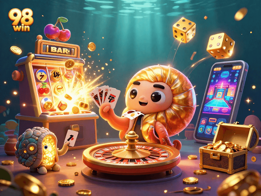 Experience thrilling wins at 98 win with a vibrant casino atmosphere and dynamic gaming elements.
