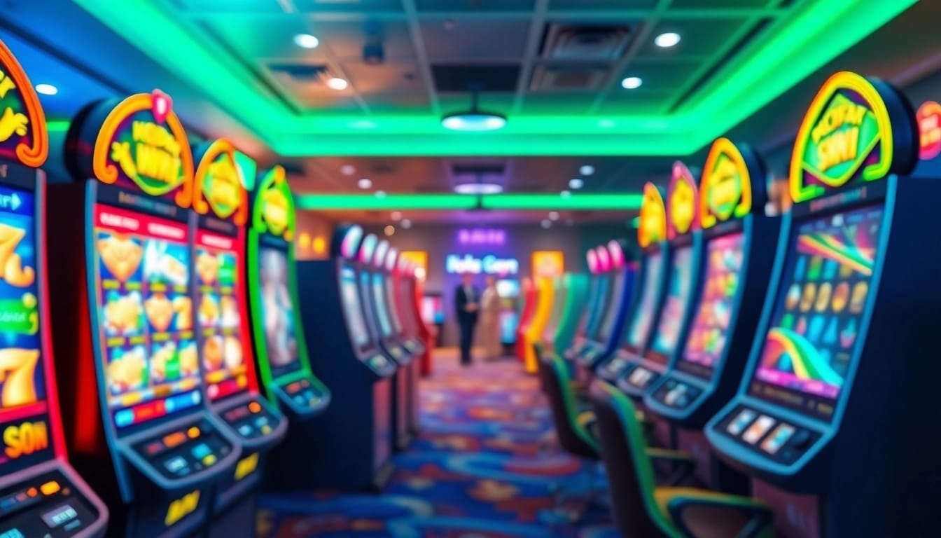 Kode4d slot showcasing vibrant online gaming experience with modern slot machines