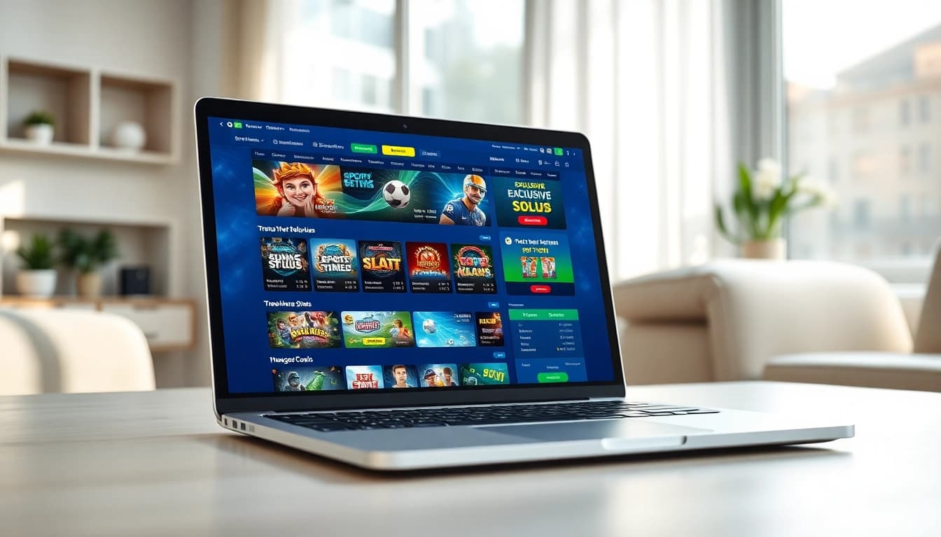 TTPTP online betting platform interface showcasing vibrant games and bonuses.