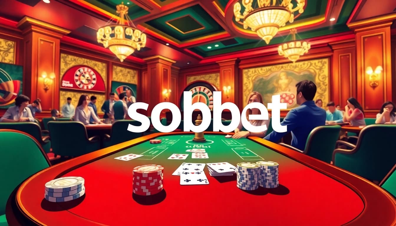 SBOBet enhances the thrill at our casino tables with vibrant action and luxurious gaming experience.