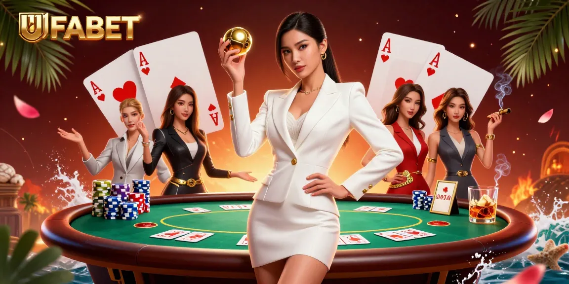 Experience thrilling gaming at UFABET, where excitement meets elegance in a vibrant casino atmosphere.