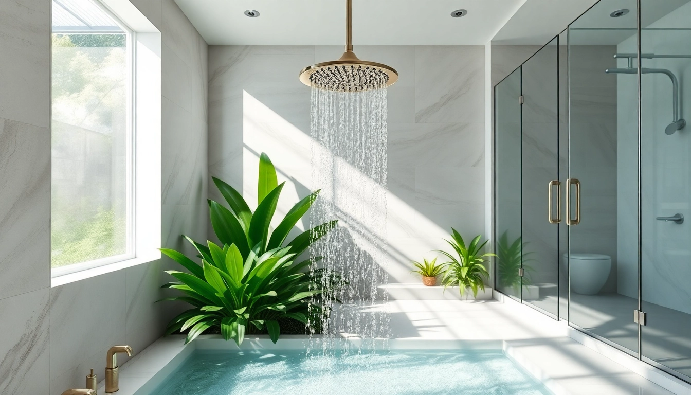Transform your space with elegant showers that blend luxury and tranquility seamlessly.
