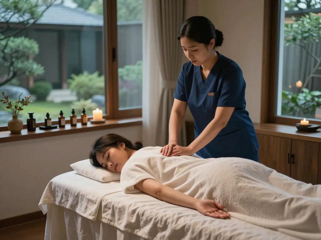 Experience 삼성동마사지 in a tranquil spa setting with expert therapists and serene decor.