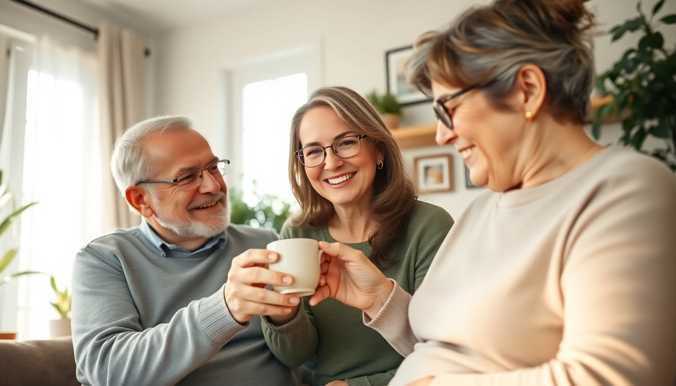 Caregiver providing respite care austin tx in a comforting home environment, highlighting compassion.