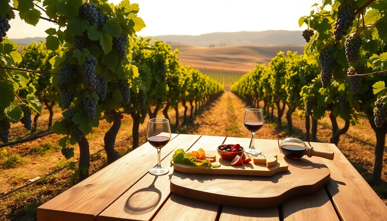 Experience Clarksburg wineries with a picturesque vineyard setting and inviting picnic area.