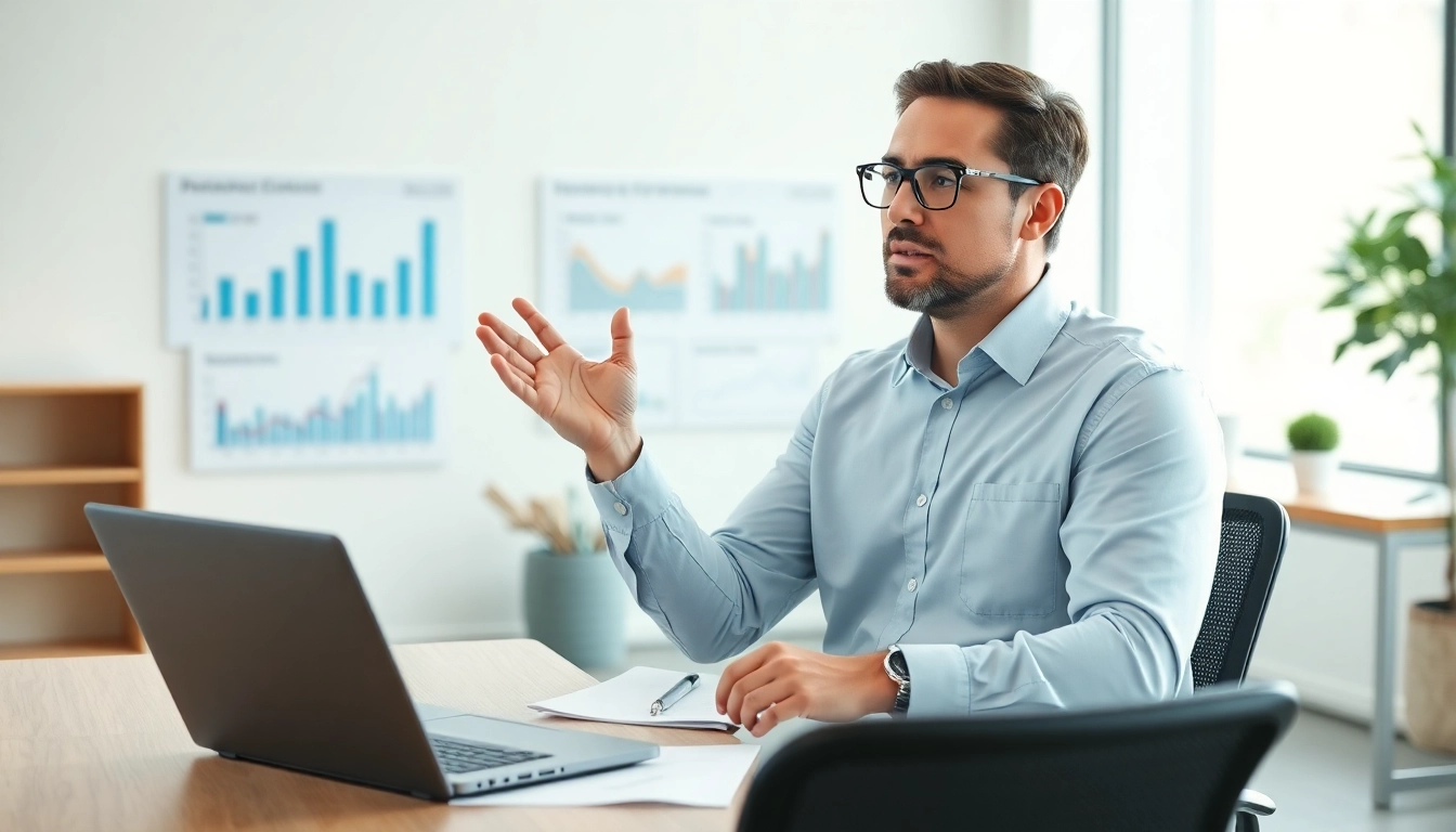 신용카드 현금화의 방법을 설명하는 금융 전문가의 모습입니다.