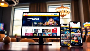 TV88 online casino interface showcasing a vibrant, user-friendly gaming platform