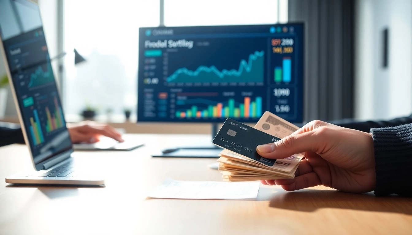 카드 한도 현금화를 위한 금융 상담 장면을 보여주는 이미지