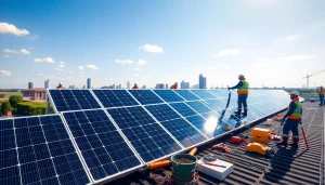 Enhance energy savings with commercial solar panels Leicester installation on rooftops.