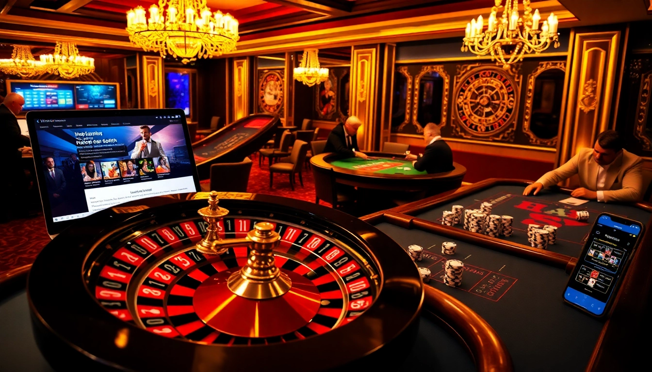 Engage in thrilling gameplay at https://f1682.email/ with luxurious casino tables, vibrant chips, and dynamic players.