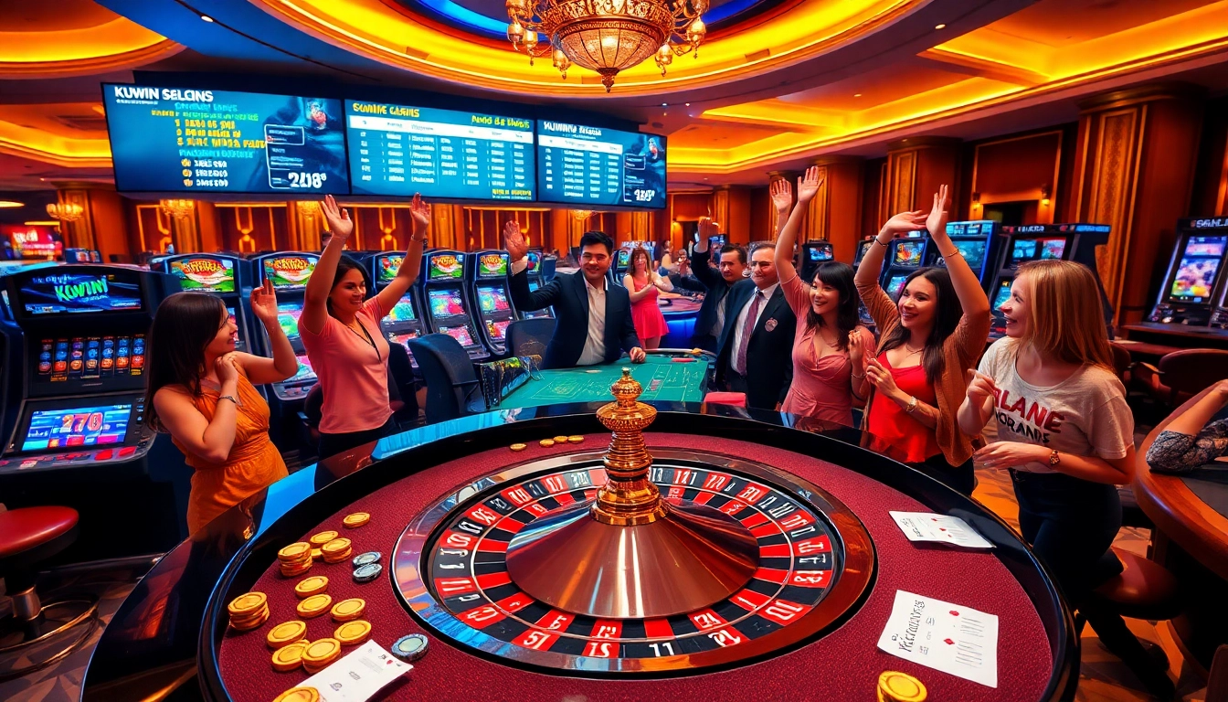 Experience thrilling gaming moments at kuwin com with stunning casino visuals and lively players.