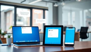 Sogou Input Method interface displayed on various devices, showcasing seamless cross-platform functionality and user-friendly design.