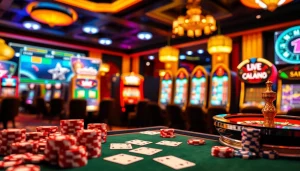 An engaging online gambling scene featuring casino games and interfaces at https://rr88c.org/, showcasing excitement and professionalism.