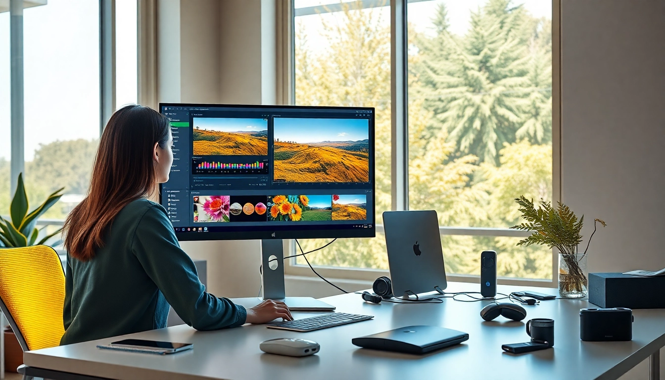 Transform your images with Nano Banana Pro in a vibrant digital workspace.
