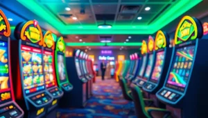 Kode4d slot showcasing vibrant online gaming experience with modern slot machines