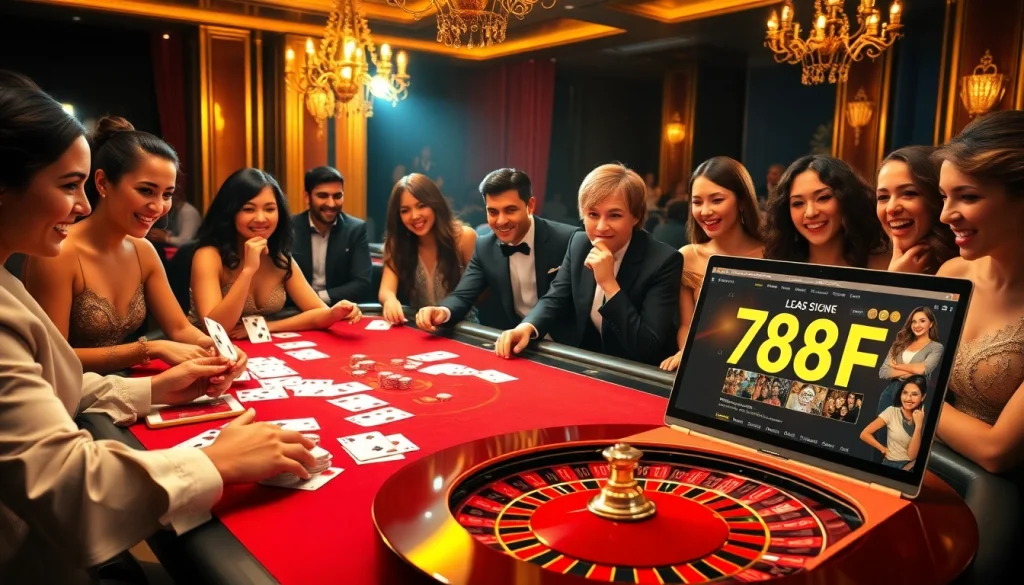 Experience high-stakes gaming at 789F with vibrant casino elements and thrilling gameplay.