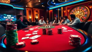 Join the excitement at W88 with our thrilling online gambling interface featuring link vao w88!