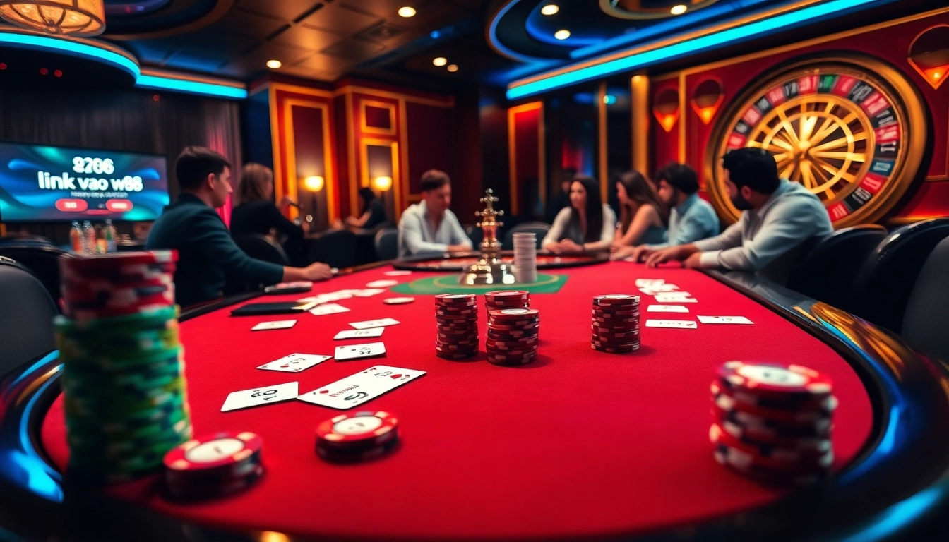 Join the excitement at W88 with our thrilling online gambling interface featuring link vao w88!