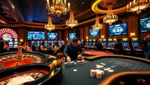 Experience high-stakes excitement at S8 casino with vibrant games and professional dealers.