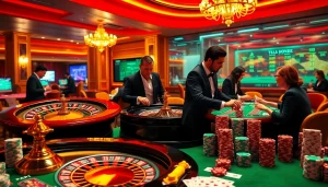 Experience high-stakes excitement at KJC football, where players engage in thrilling casino games.
