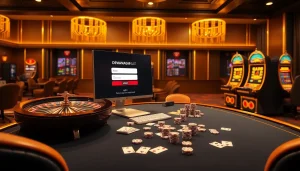 Nikmati kegembiraan login slot dewanaga89 dengan elemen kasino yang cerah dan suasana mewah.