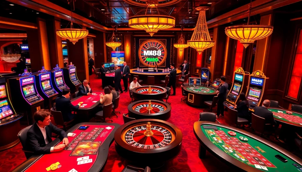 Experience the thrill of gambling at https://m88zo.com/ with exciting poker and roulette games.