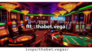 Engage with thrilling games at https://thabet.vegas/ as players try their luck at a vibrant casino.