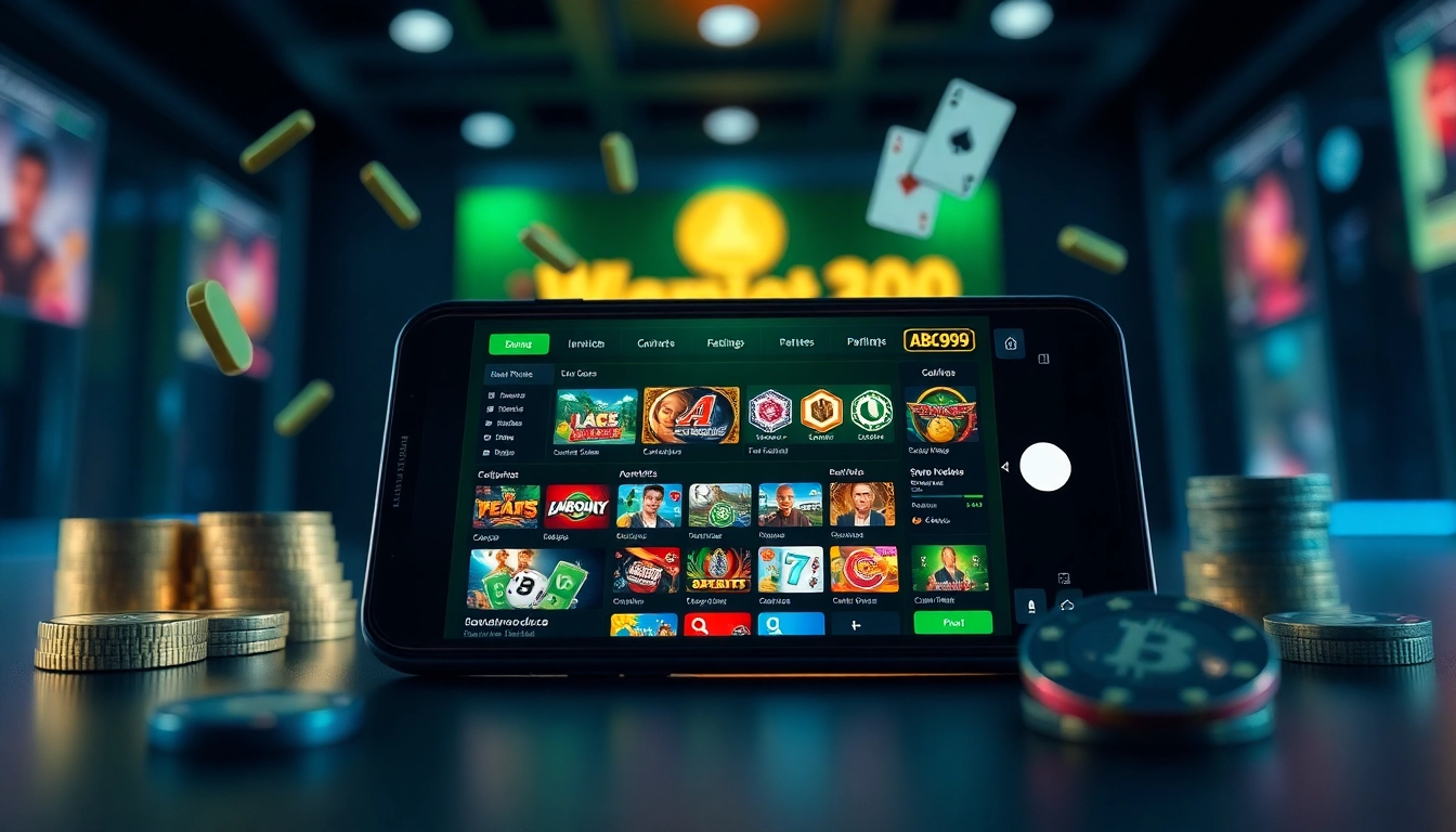 Experience the dynamic world of ABC999 online betting with user-friendly features and engaging games.