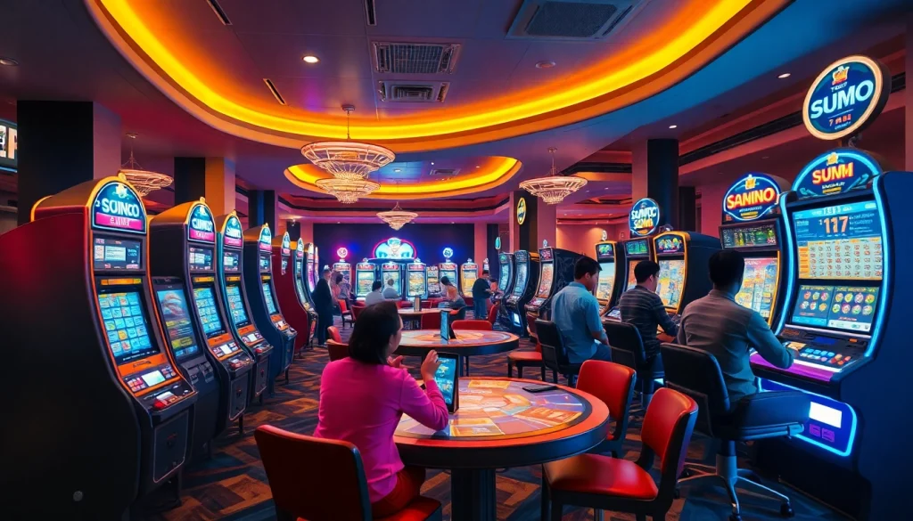 Pengalaman bermain Togelsumo online dengan suasana yang dinamis dan elemen lotere digital.