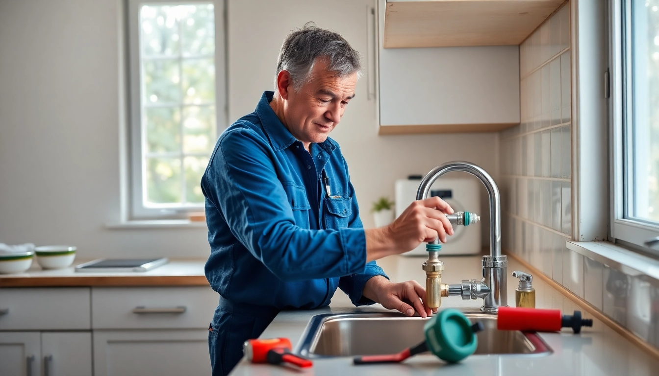 Affordable plumbing service by a trusted cheap plumber in Raleigh, NC, fixing a leak.
