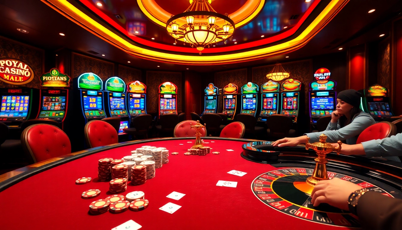 Experience thrilling gaming action at https://www.superslot365.net/ featuring poker tables and vibrant slot machines.