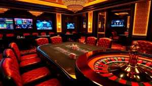 Experience top-tier gambling excitement at S8 casino with vibrant poker chips and roulette.
