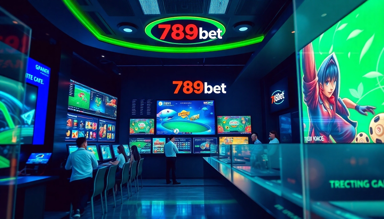 Exciting view of the 789bet store online gaming platform featuring sports betting and live casino.