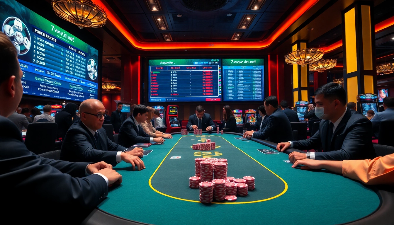 Experience live gameplay at 7mvn.in.net with real-time betting and professional poker tables.
