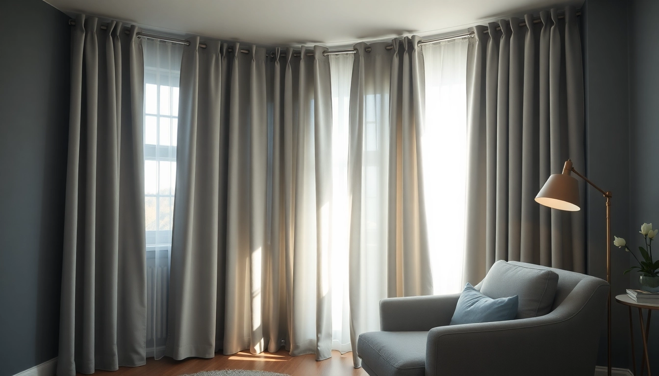 Geniet van verduisterende gordijnen die een sfeervolle en rustige ruimte creëren.