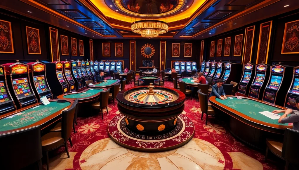 Experience the thrill of gambling at https://rr888.in.net/ with luxurious casino tables and vibrant slot machines.