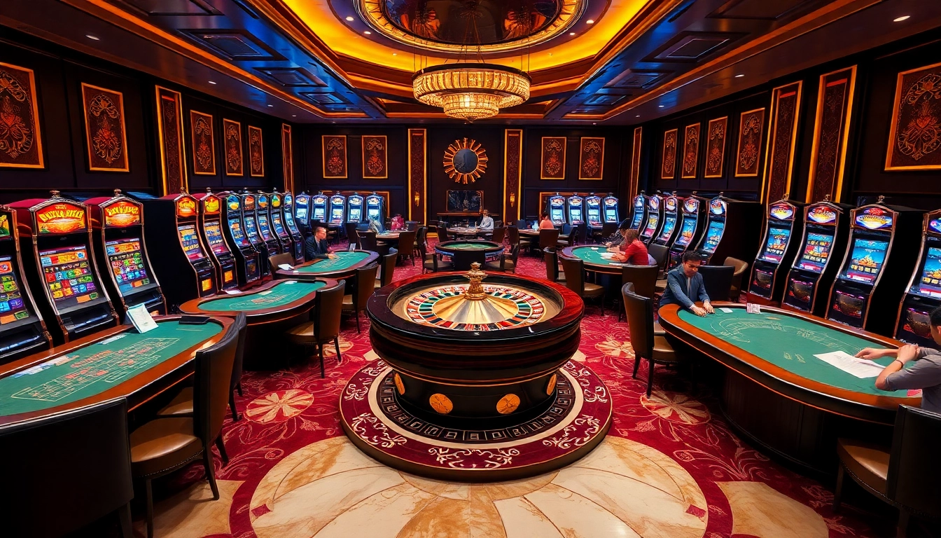Experience the thrill of gambling at https://rr888.in.net/ with luxurious casino tables and vibrant slot machines.