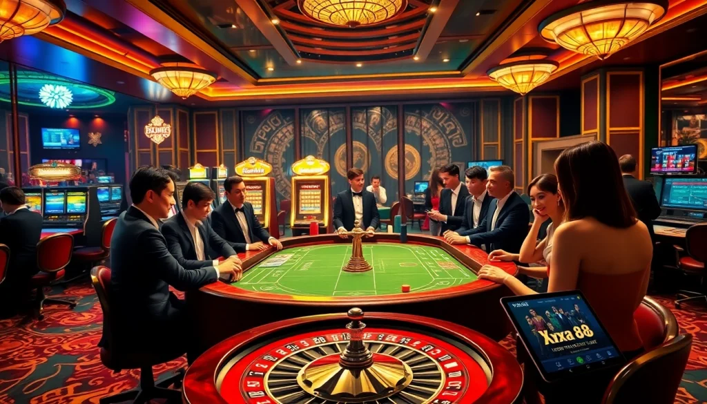 Experience the thrill of online gambling at https://xx88.se.net/ with engaging table games and vibrant slot machines.