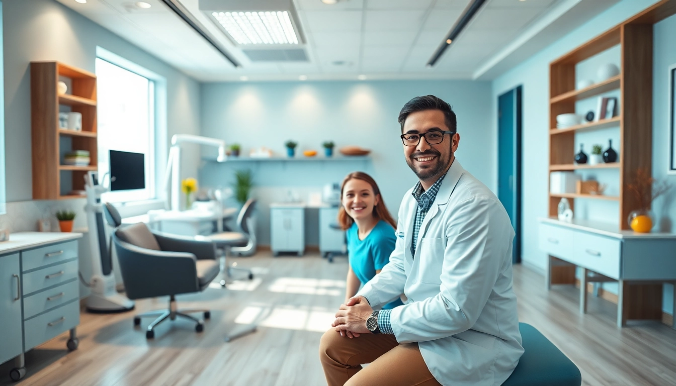 矯正歯科における個別ケアを象徴するクリニックの場面