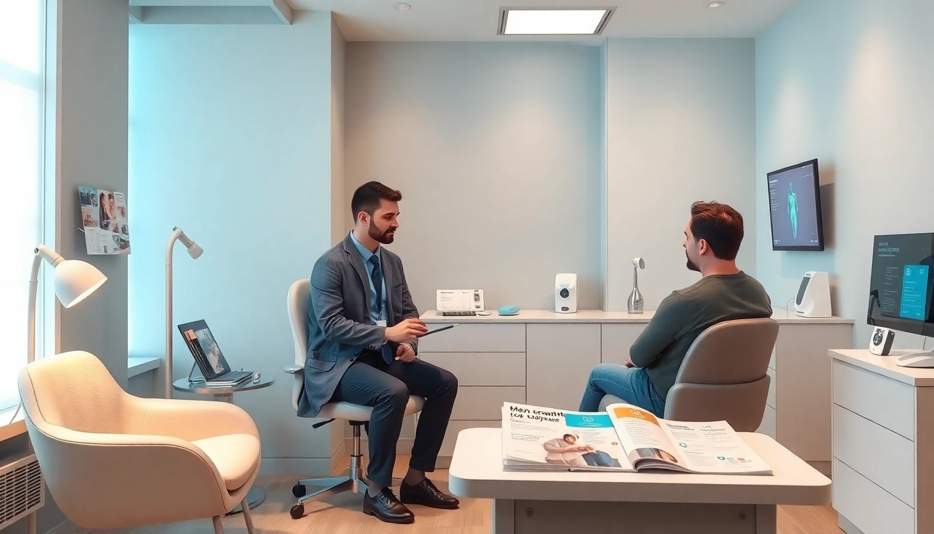 現代的な医療クリニックで専門性とケアを示す包茎手術 おすすめの相談