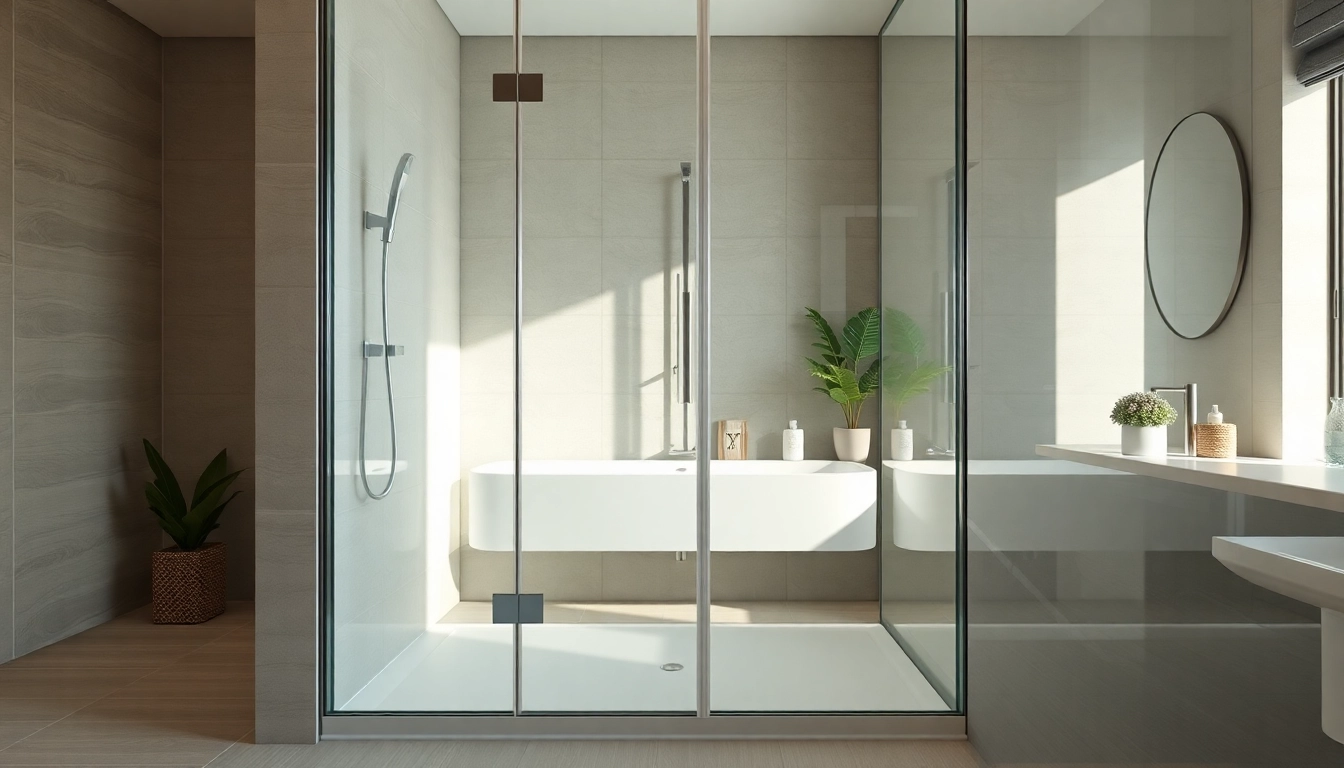 Die duschkabine 100x100 glänzt in einem modernen Badezimmer mit eleganten Details.