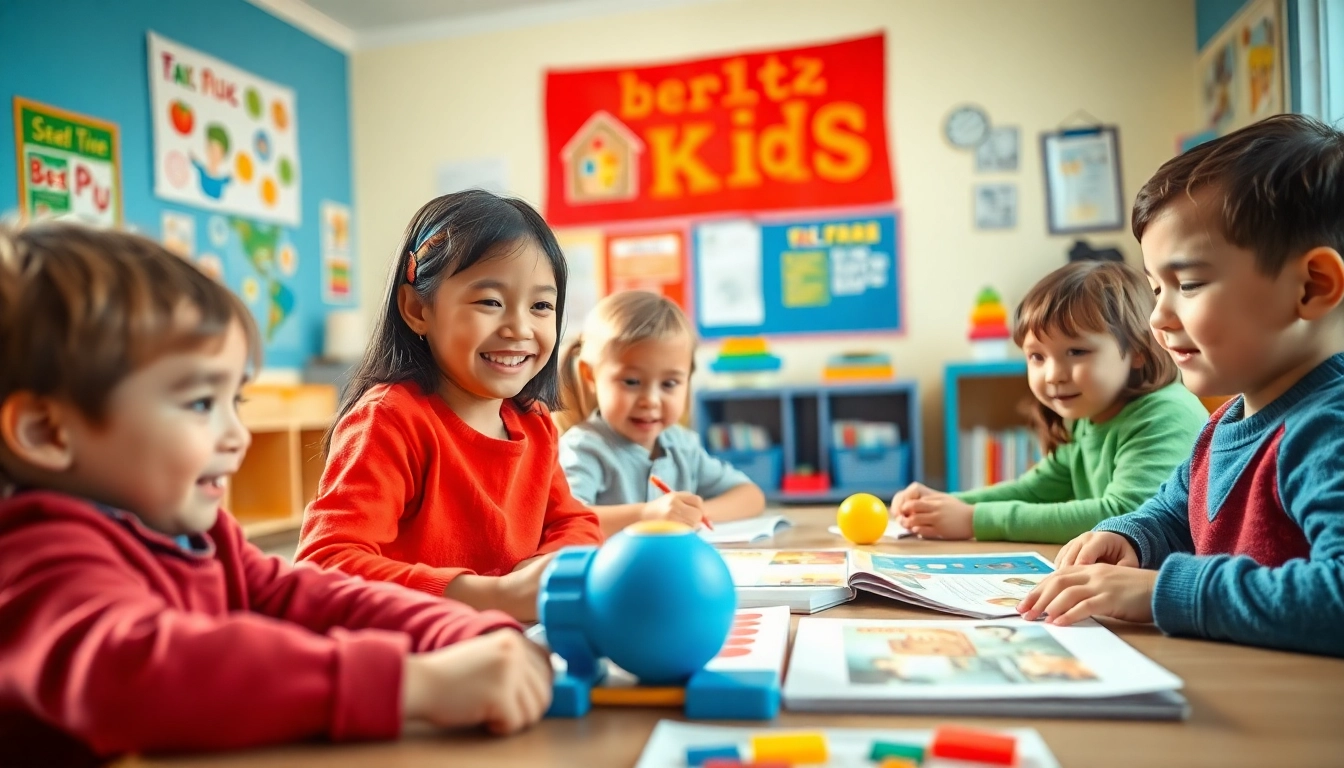 Berlitz Kids 評判は、活気あふれる教室環境での楽しい学習体験を強調します。