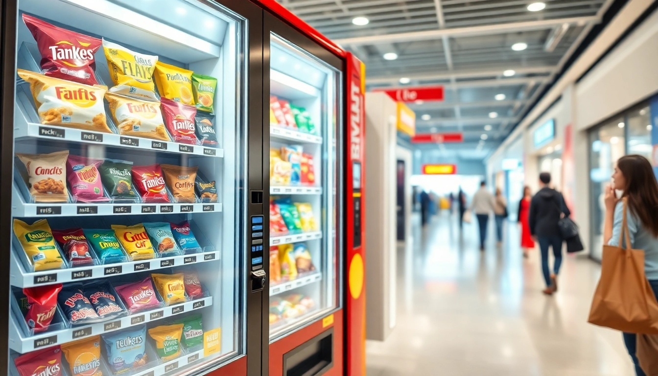 Explore innovative snack machine manufacturers with advanced vending solutions.