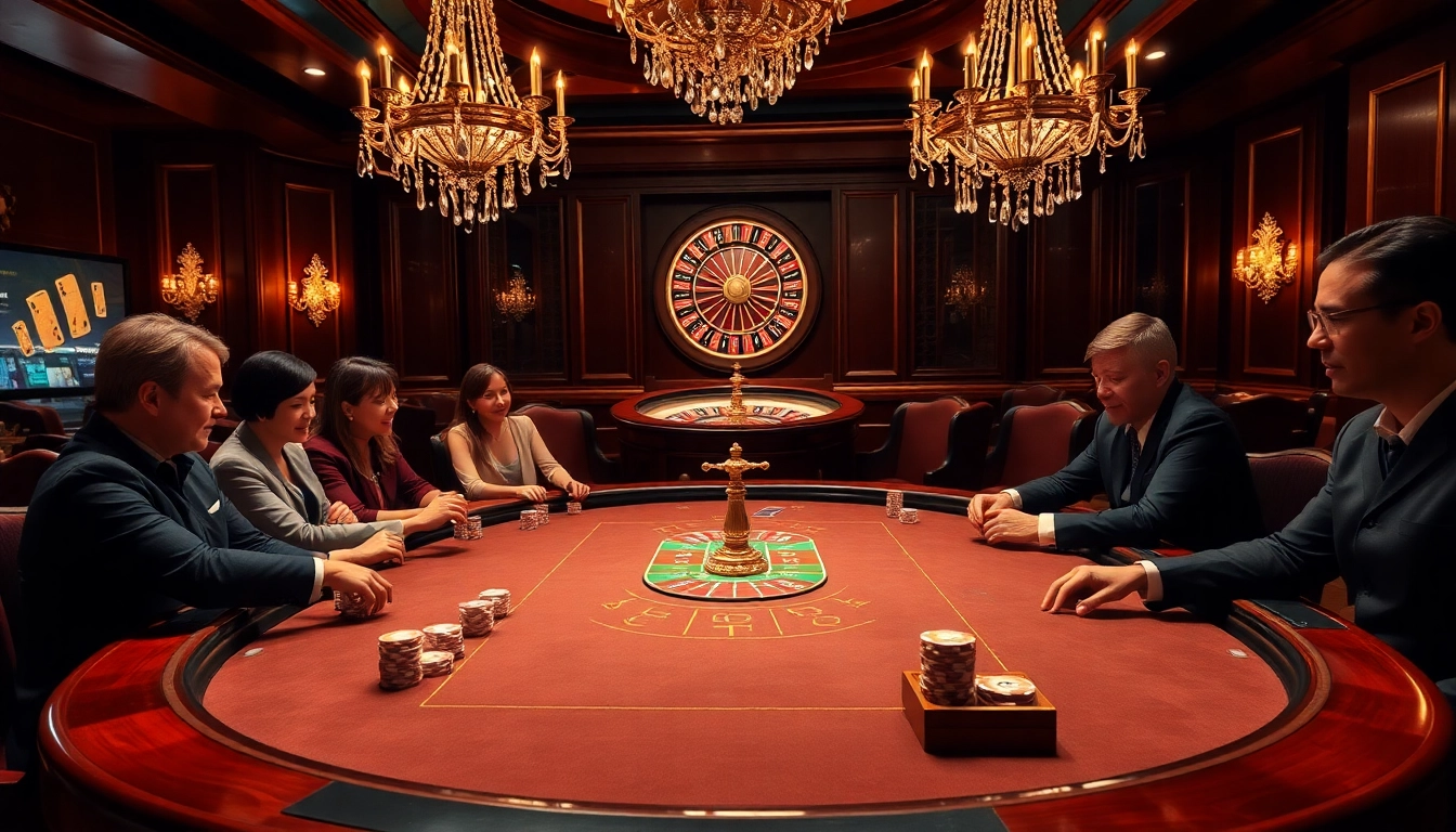 Experience the thrill of LINK LC88 at a luxurious casino table with chips and cards.